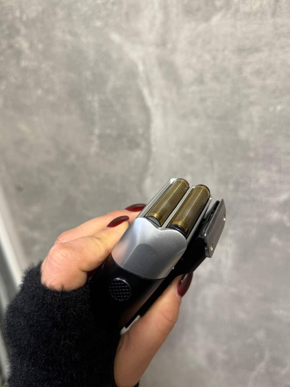 Электробритва шейвер DSP беспроводная Черный с серым (60088) - фото 3