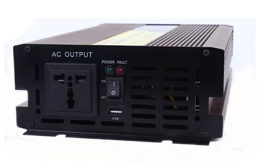 Автомобильный инвертор Pure Sine Wave Inverter 12-220 В 1500 Вт с чистой синусоидой (2104618826) - фото 2 Автомобильный инвертор Pure Sine Wave Inverter 12-220 В 1500 Вт с чистой синусоидой (2104618826) - фото 2