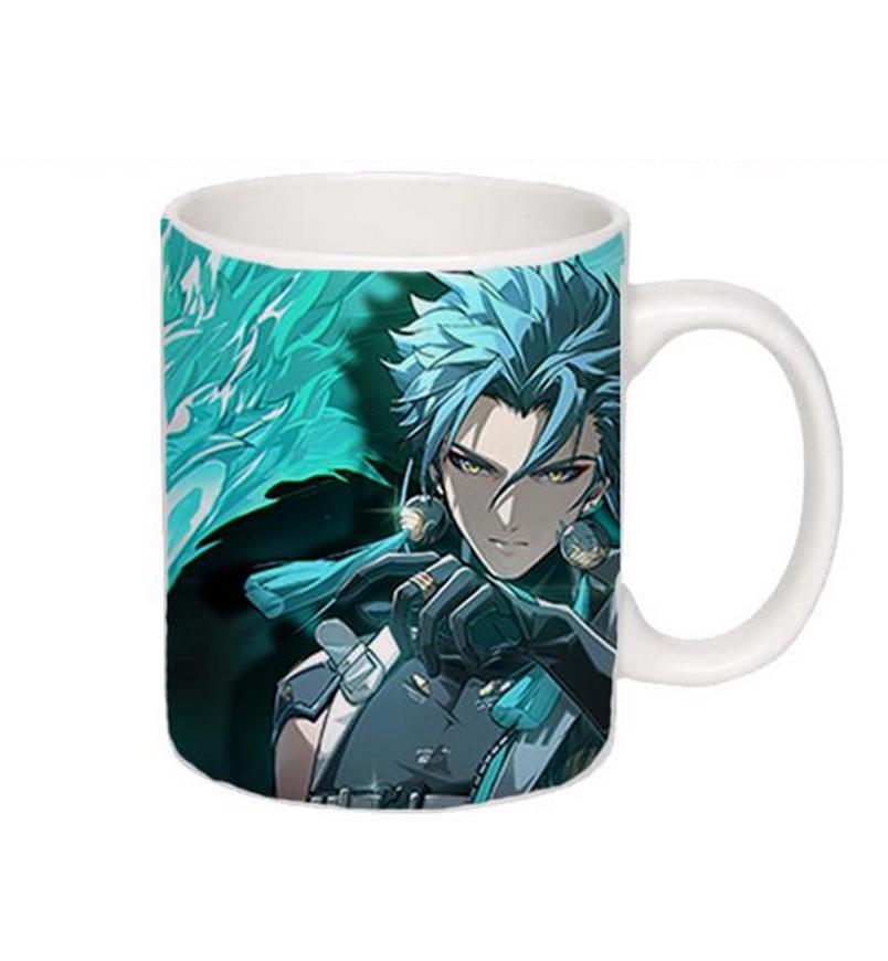 Чашка Грозовые волны аниме Wuthering Waves WuWa Белый (z1438)