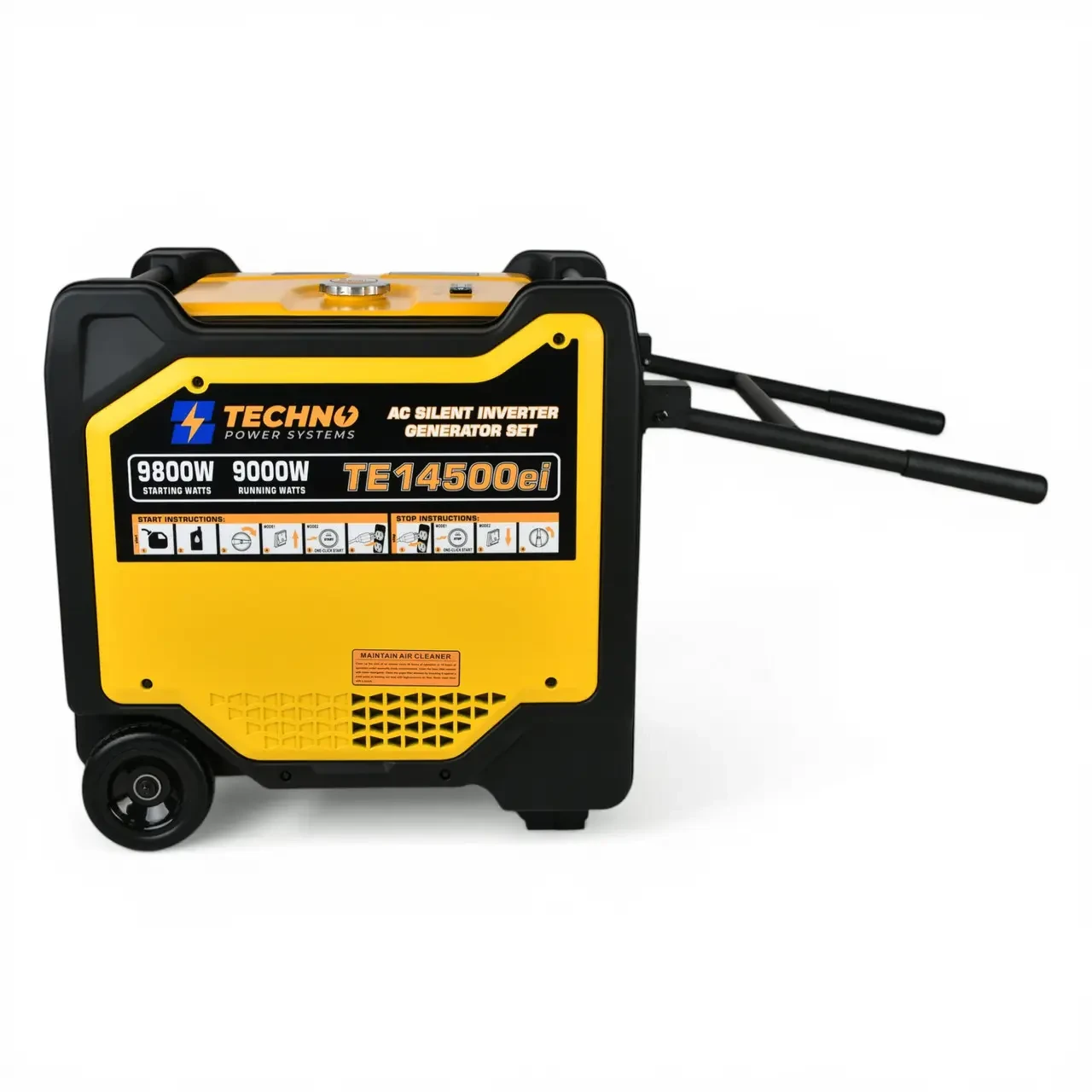 Инверторный бензиновый генератор Techno TE14500Ei 9,8 кВт (TE14500Ei)