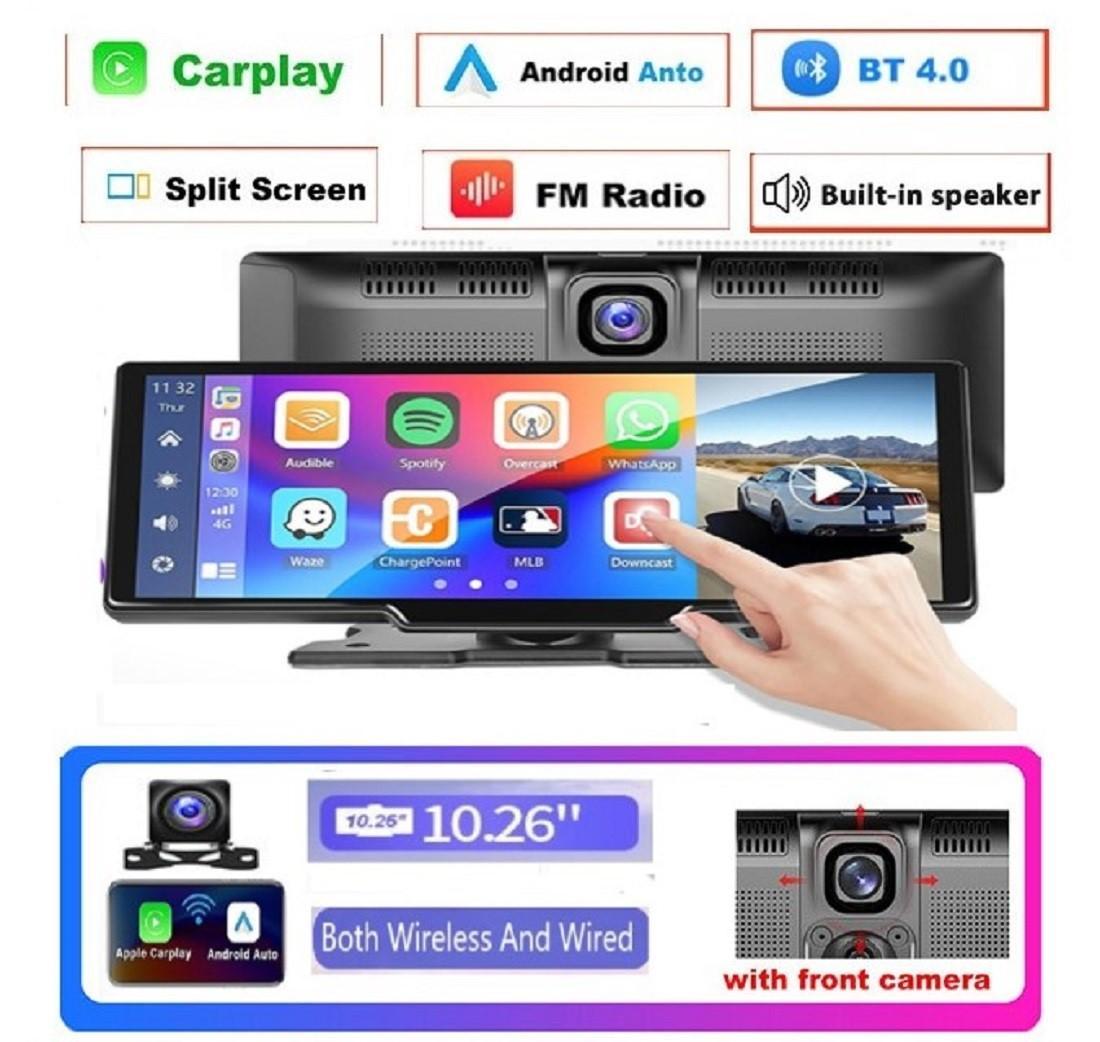 Камера заднего вида 10,26-дюймовый регистратор Wi-Fi Carplay & Android - фото 6 Камера заднего вида 10,26-дюймовый регистратор Wi-Fi Carplay & Android - фото 6