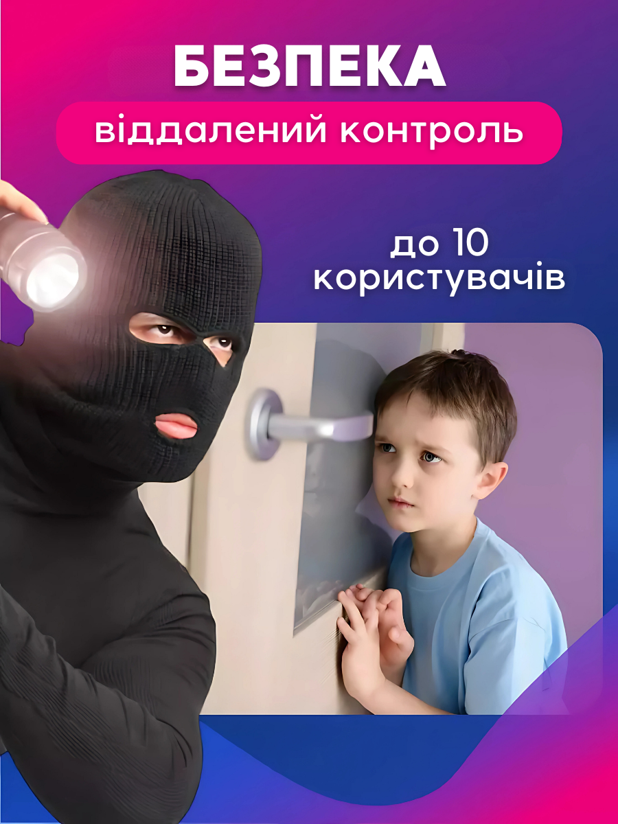 Дзвінок дверний з камерою і домофоном Wi-fi від USB Чорний (1247664222) - фото 7 Дзвінок дверний з камерою і домофоном Wi-fi від USB Чорний (1247664222) - фото 7