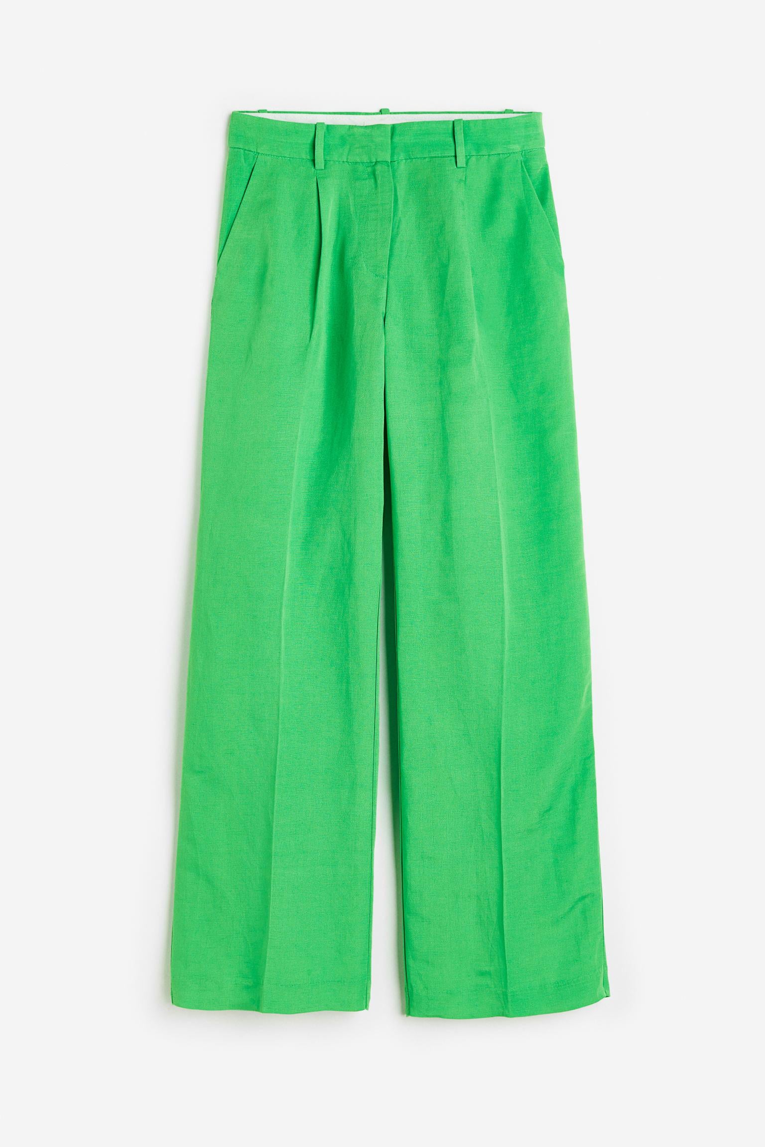 Штани H&M р. 38 Салатовий (А24041162010)