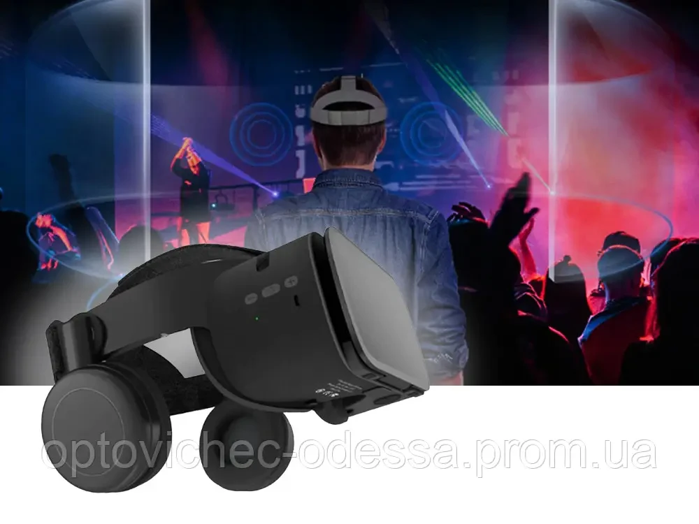 Окуляри шолом віртуальної реальності BoboVR Z6 Bluetooth 3D - фото 3