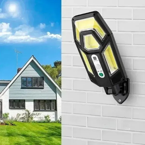 Уличный светильник HS-801B на солнечной батарее с пультом с датчиком движения (234573833) - фото 5 Уличный светильник HS-801B на солнечной батарее с пультом с датчиком движения (234573833) - фото 5