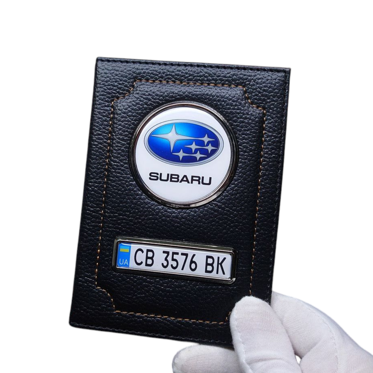 Обложка для водительских документов SUBARU с номером авто (1254287895) - фото 3 Обложка для водительских документов SUBARU с номером авто (1254287895) - фото 3