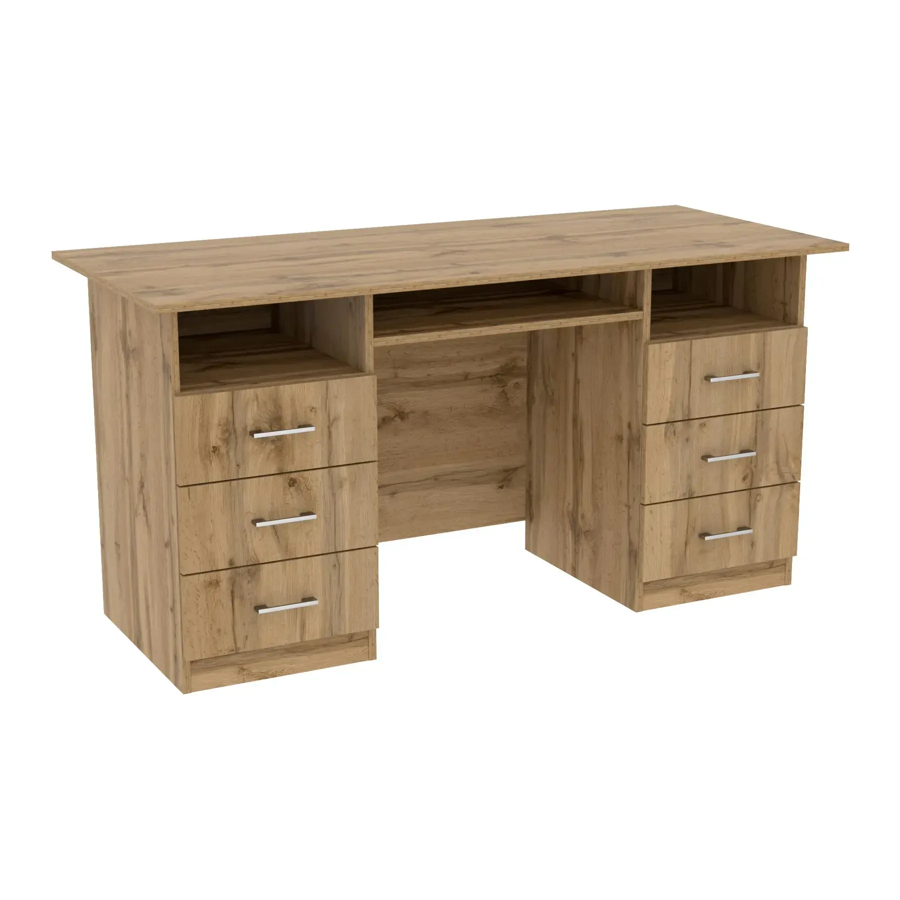 Стіл офісний Kontinent ОСП-4 1500х600х760 мм Дуб Аппалачі (83457190) - фото 1