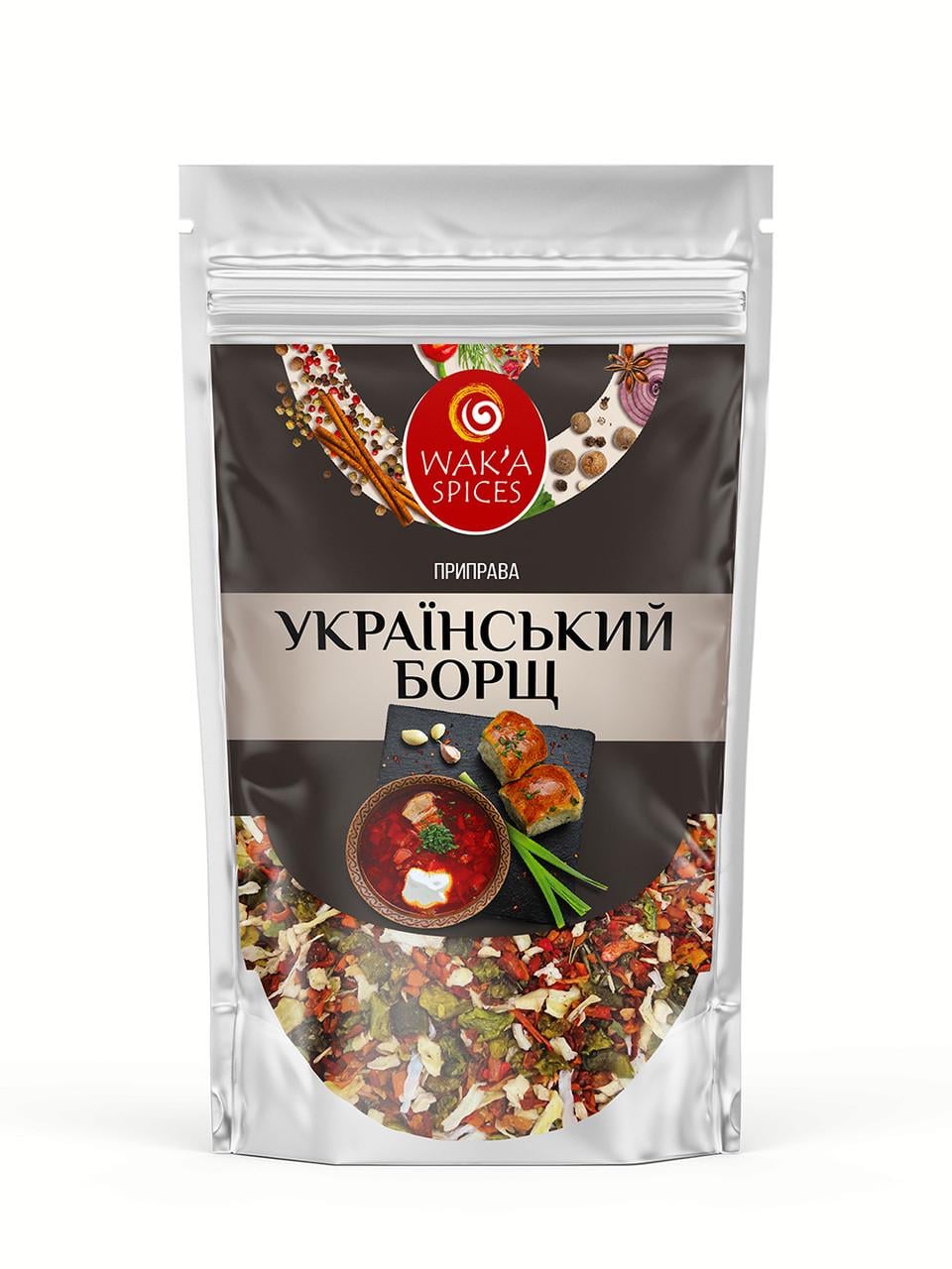 Приправа WAK'A Украинский борщ 60 г (2250575879)