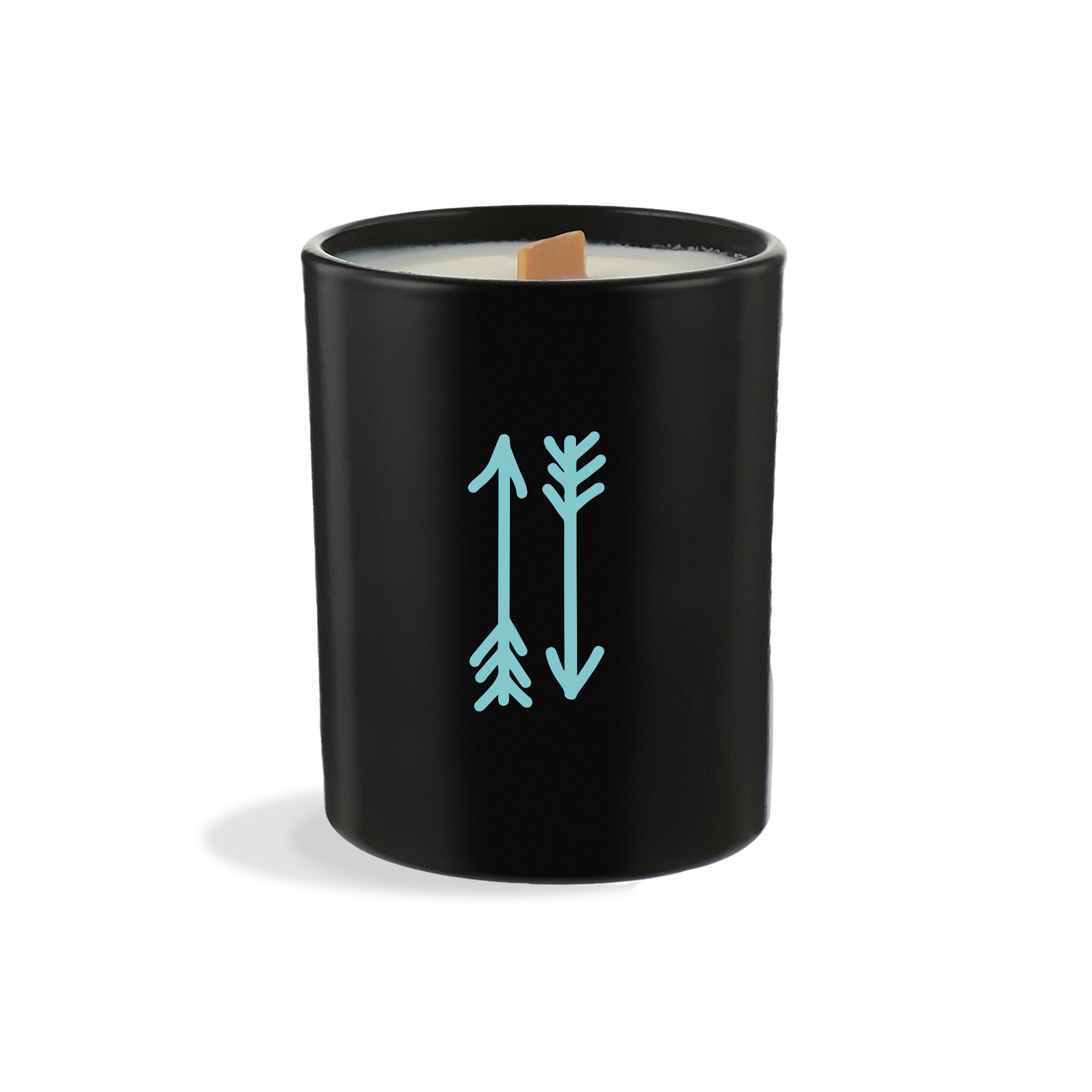 Свеча ароматическая соевая Мавка Лесная песня Воздух с деревянным гнетом (AA-0139029)