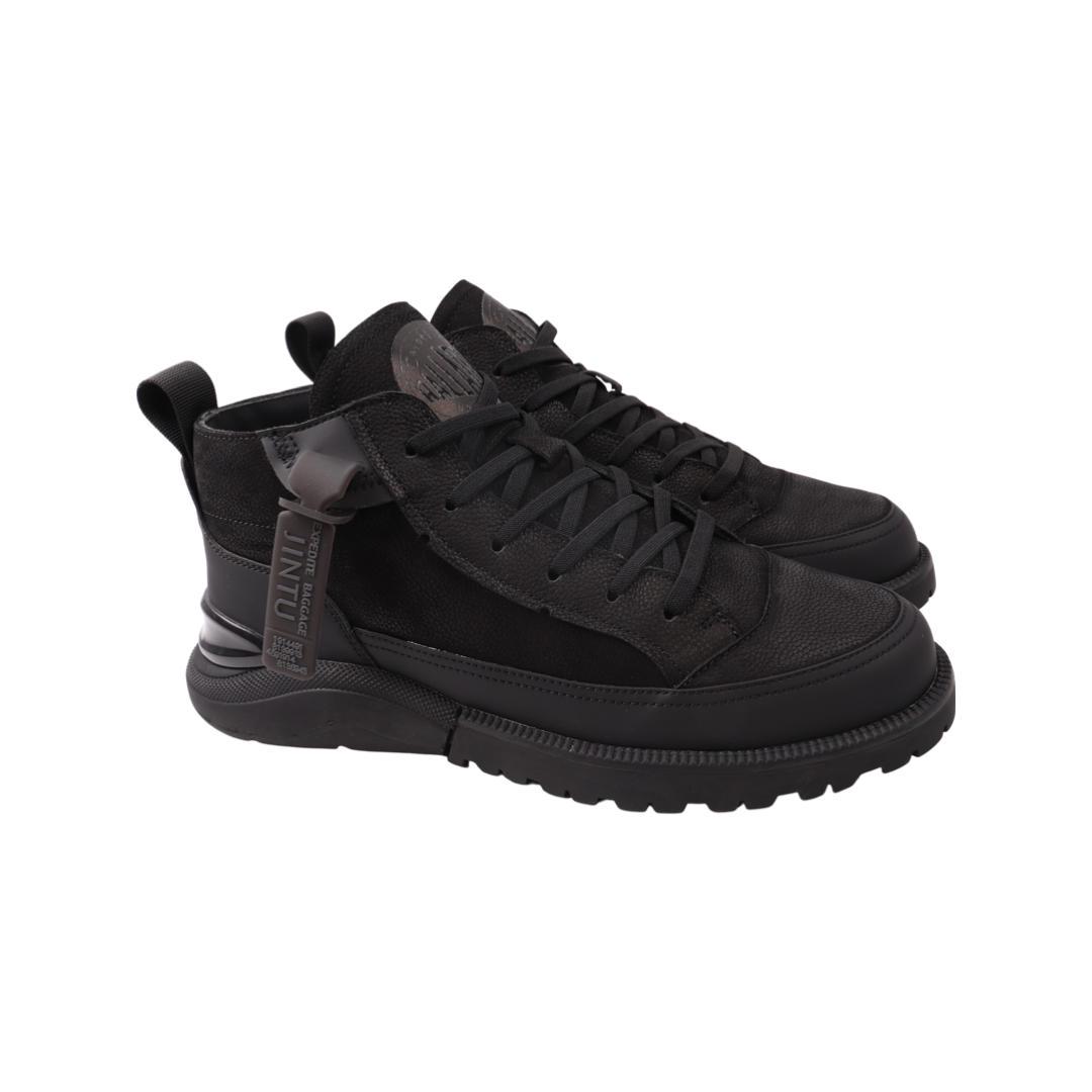 Ботинки мужские Cosottinni нубук Черный (348-22ZHS 42)