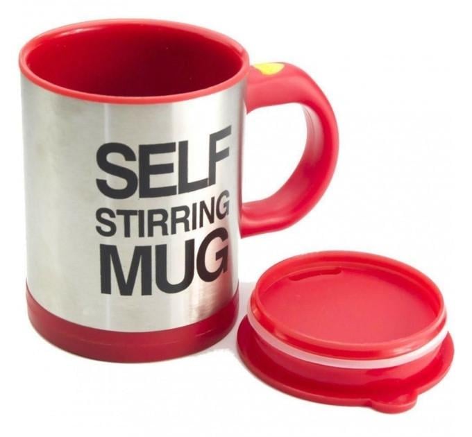 Чашка мішалка Self Stirring Mug Червоний (2822)