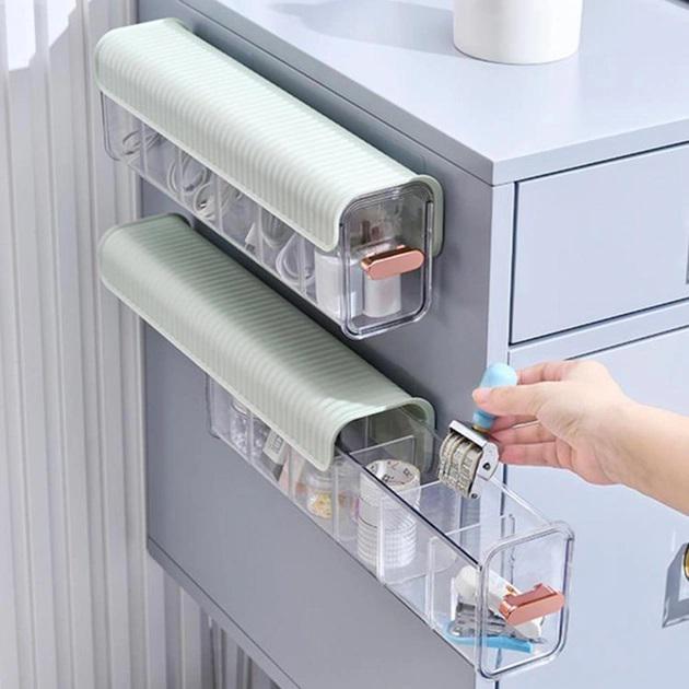 Органайзер настенный для хранения универсальный самоклеящийся Светло-Зеленый (08e9f45b) - фото 3 Органайзер настенный для хранения универсальный самоклеящийся Светло-Зеленый (08e9f45b) - фото 3