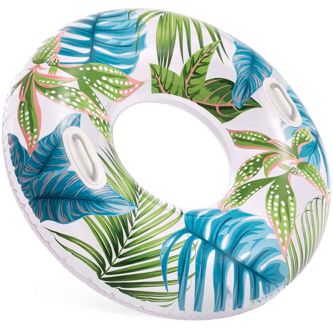 Надувной круг детский Intex с ручками d 97 см (32646371)