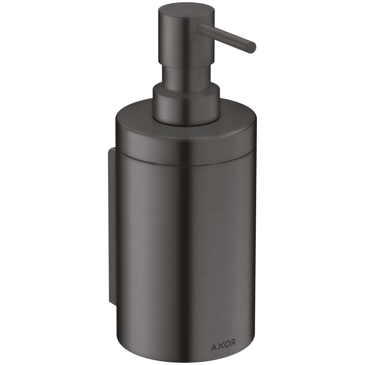 Дозатор для жидкого мыла Hansgrohe AXOR Universal Circular 42810340 настенный 300 мл Графитный (184025)