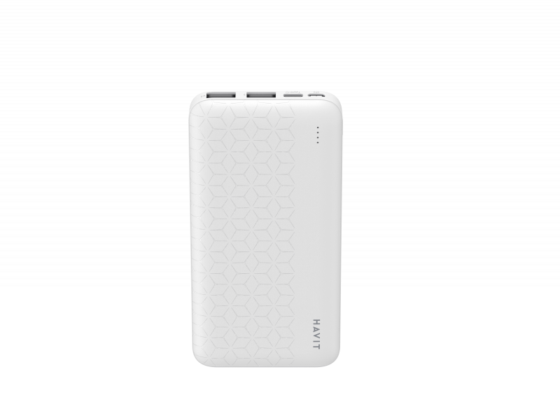 Повербанк Havit HV-PB63 10000 mAh Белый (27521) - фото 3