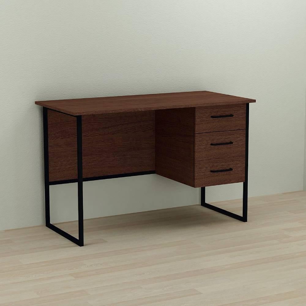 Комп'ютерний стіл Ferrum-decor Гаррі ДСП 16 мм 75x120x70 см Чорний/Венге (FRD-105757) Комп'ютерний стіл Ferrum-decor Гаррі ДСП 16 мм 75x120x70 см Чорний/Венге (FRD-105757)