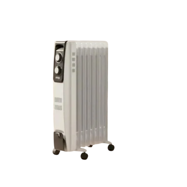 Масляный обогреватель DSP KD3021 2000 Вт 9 секций с колесиками Белый (29515994) Масляный обогреватель DSP KD3021 2000 Вт 9 секций с колесиками Белый (29515994)