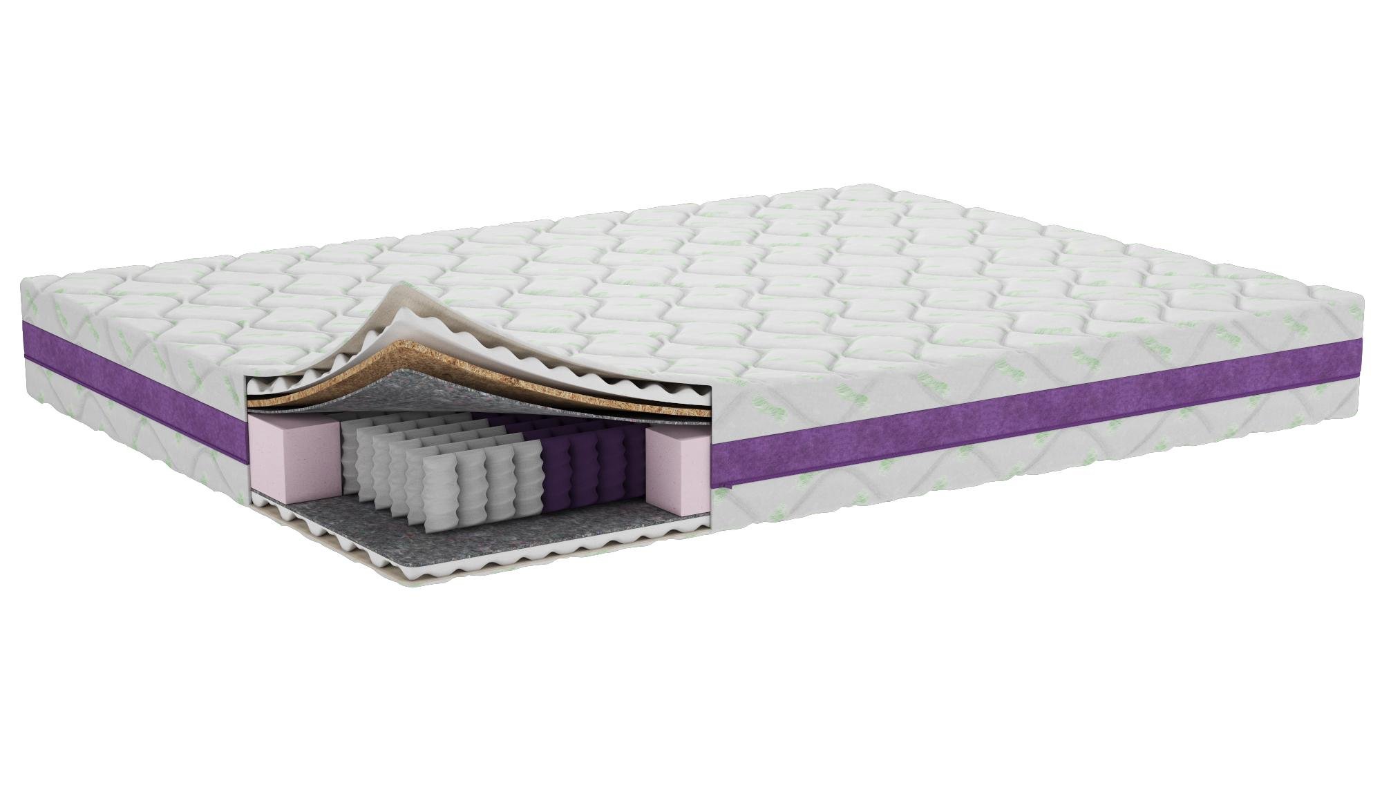 Ортопедический матрас PURPLE Bionica Foam Cocos 110х190 см