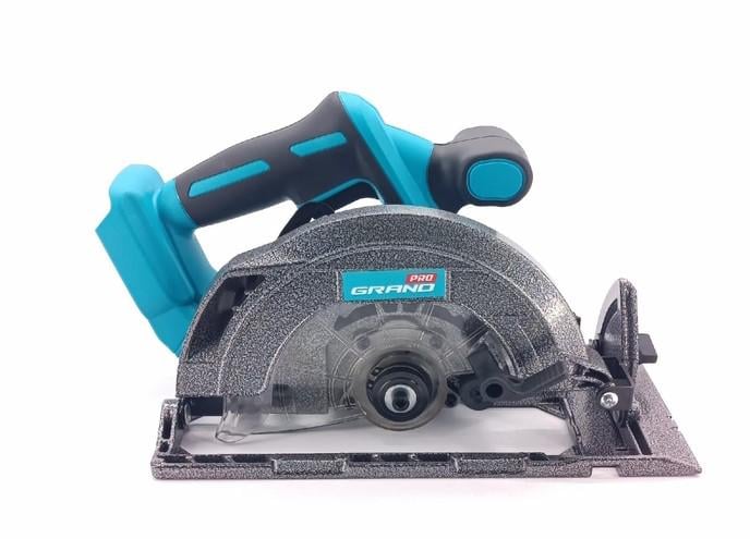 Пила дискова акумуляторна Grand ПД-20 BL/PRO 2 акумулятори 4000 мАг та ЗУ (12756820) - фото 3