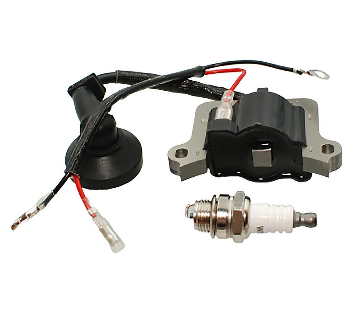 Катушка зажигания мотокосы 1E40/44F со свечой Winzor Pro Seria (заж170)