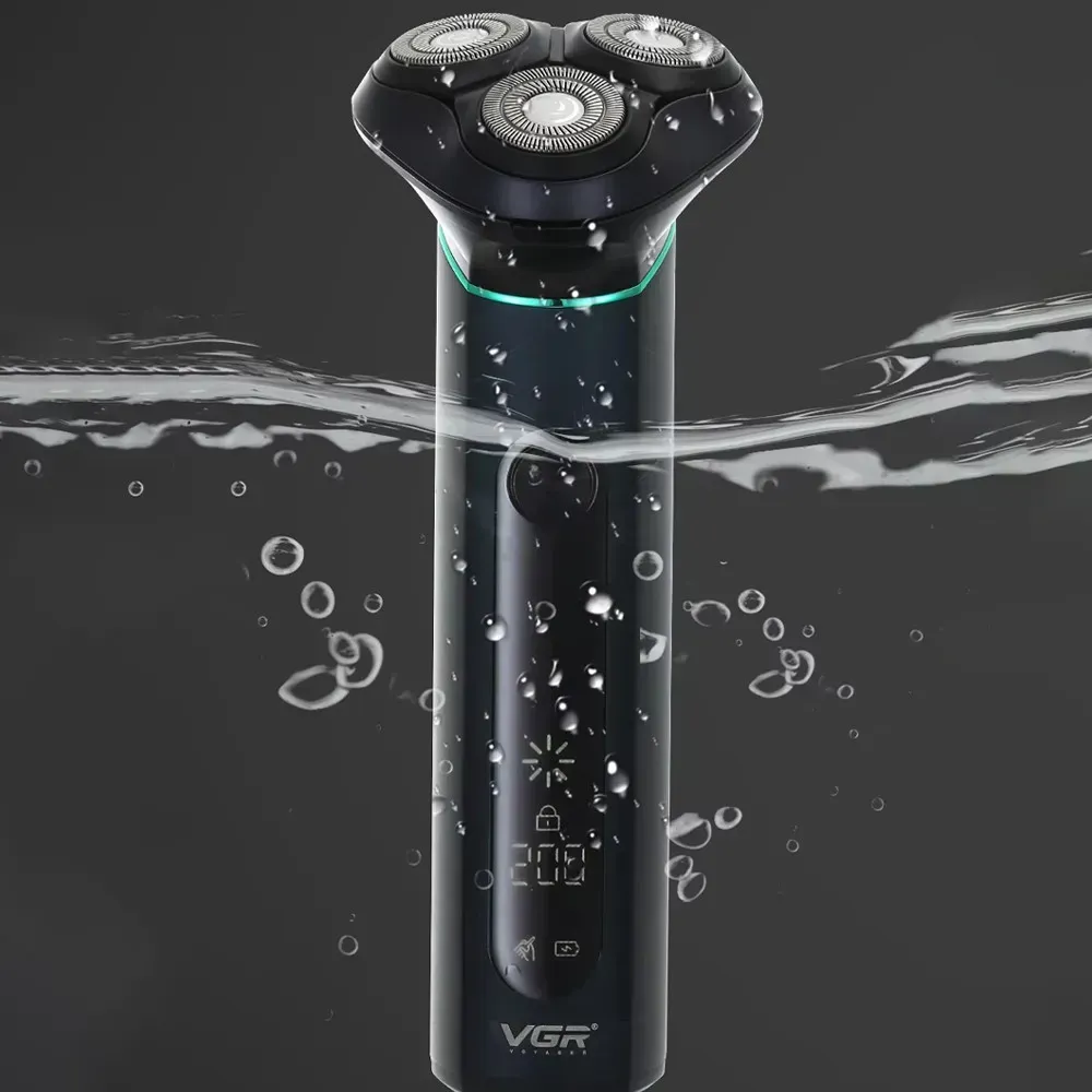 Електробритва акумуляторна водонепроникна USB VGR V-310 (25636173) - фото 4 Електробритва акумуляторна водонепроникна USB VGR V-310 (25636173) - фото 4