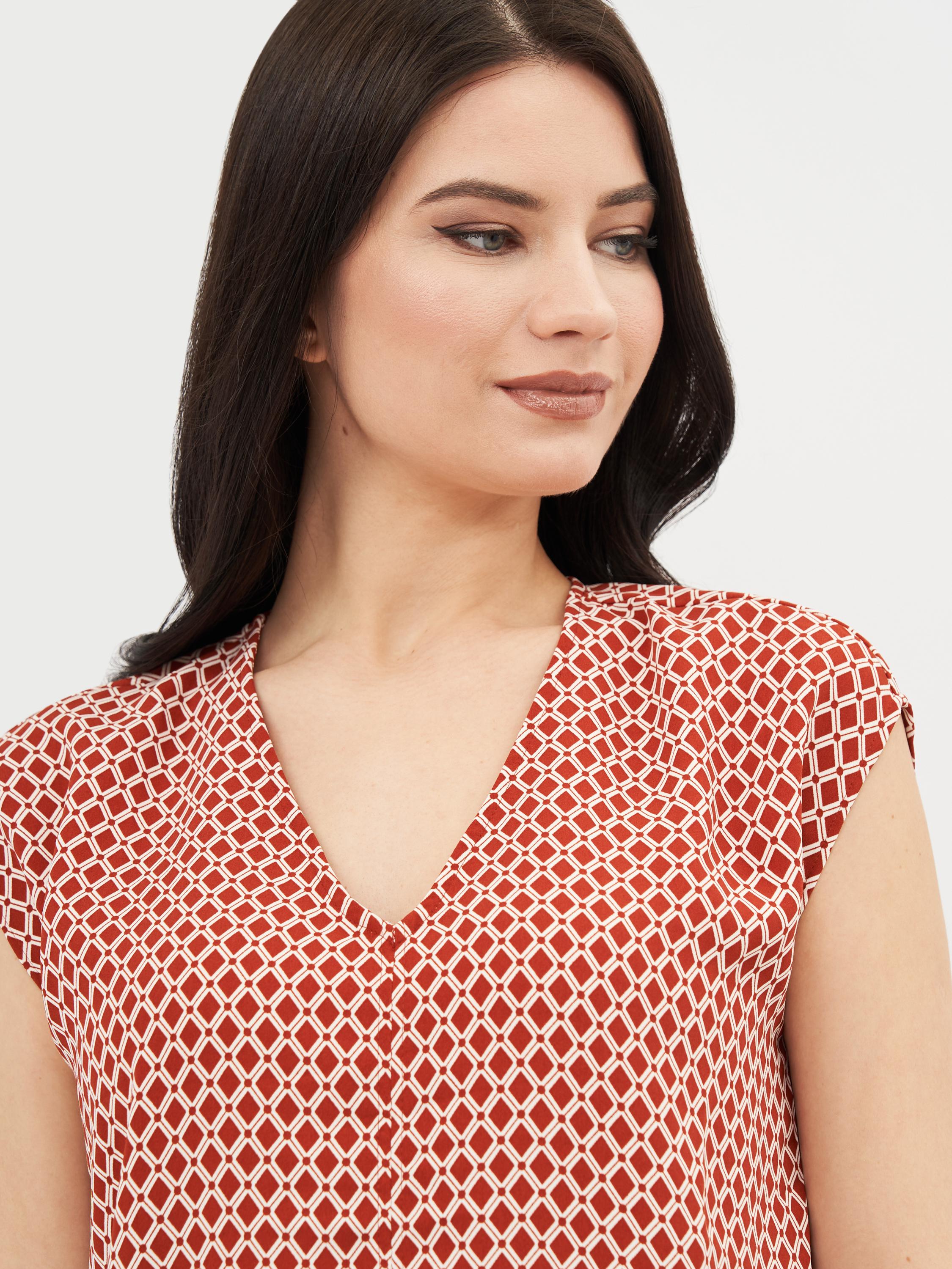 Сукня H&M р. 34 Біло-коричневий (190276643912) - фото 4