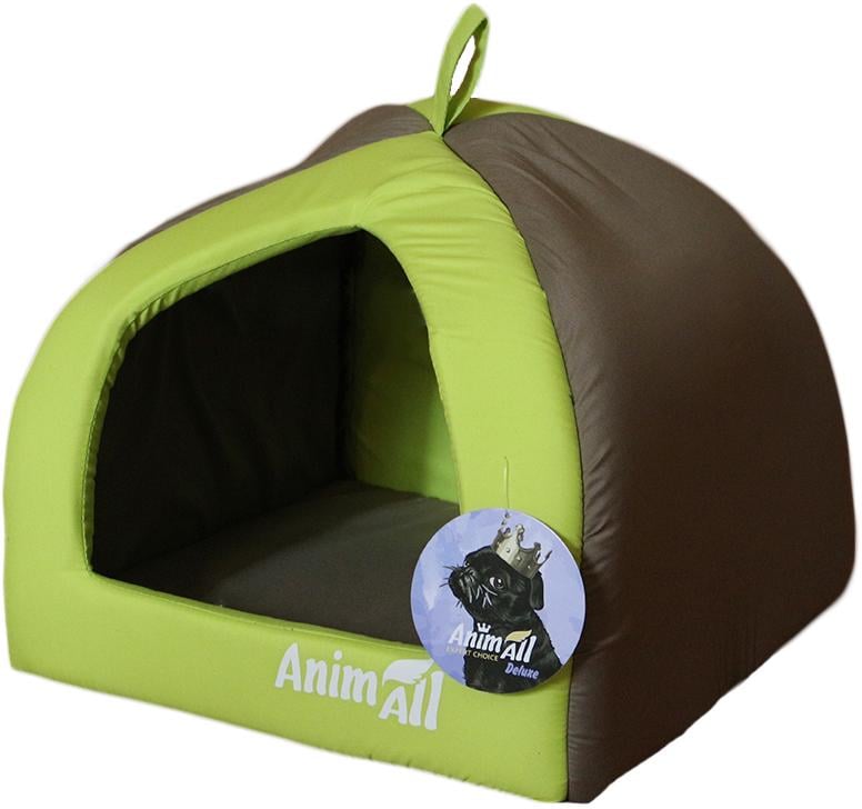 Домик для собак и кошек AnimAll Ат 0867 Wendy M 41x41x32 см Green (2000981180867)