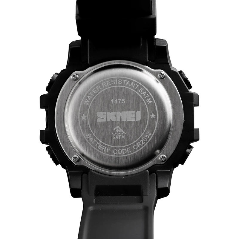 Наручний годинник Skmei 1475BK All Black - фото 3
