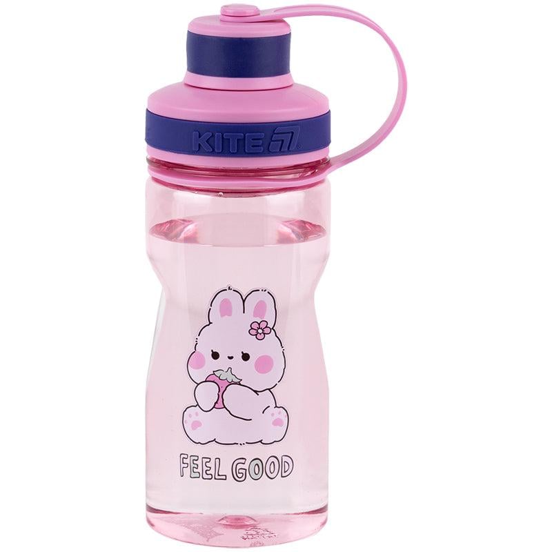 Детская бутылочка для воды KITE Feel Good 500 мл Лиловый (K25-397-2) - фото 1