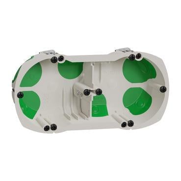 Коробка установча Schneider Electric Multifix Air 2-місна для порожнистих стін (28684782)