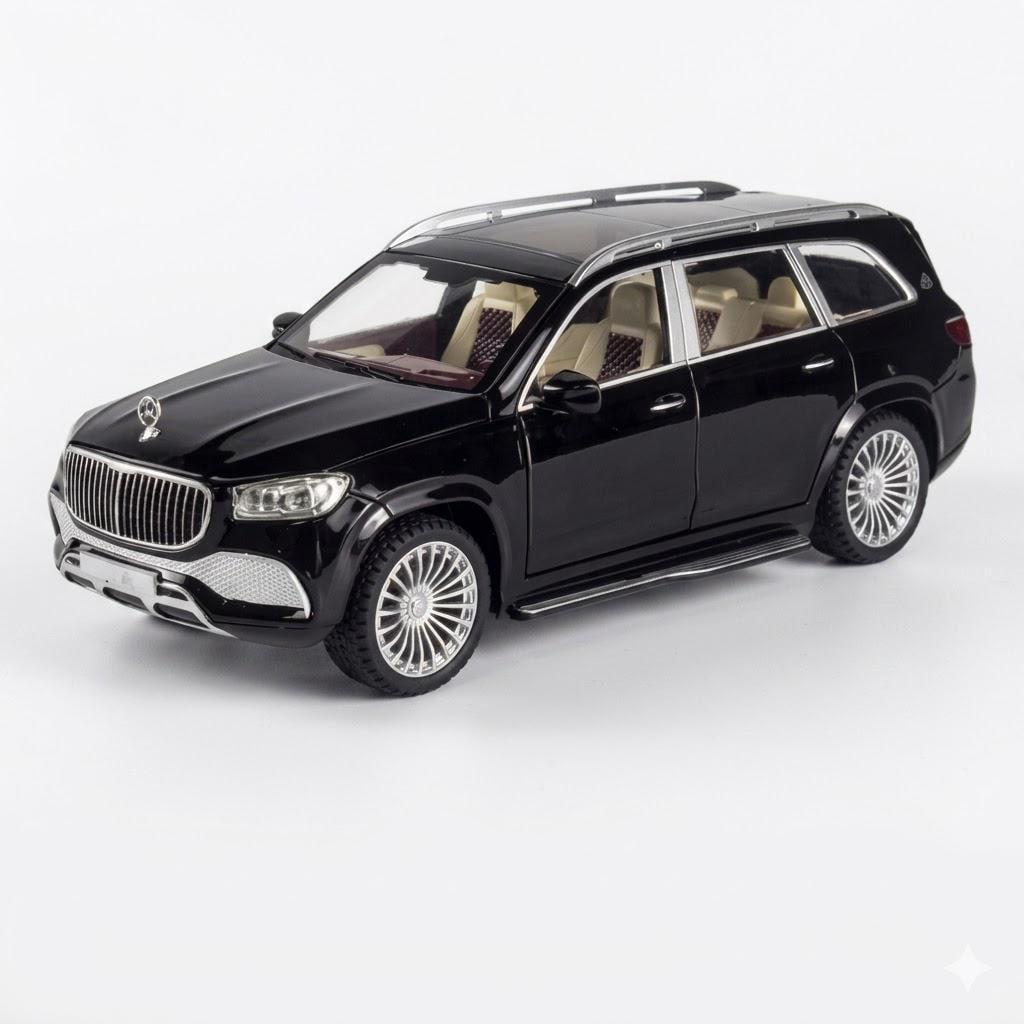 Игрушечная машинка Mercedes-Maybach GLS 600 1:24 со световыми и звуковыми эффектами инерционна (Y02473)