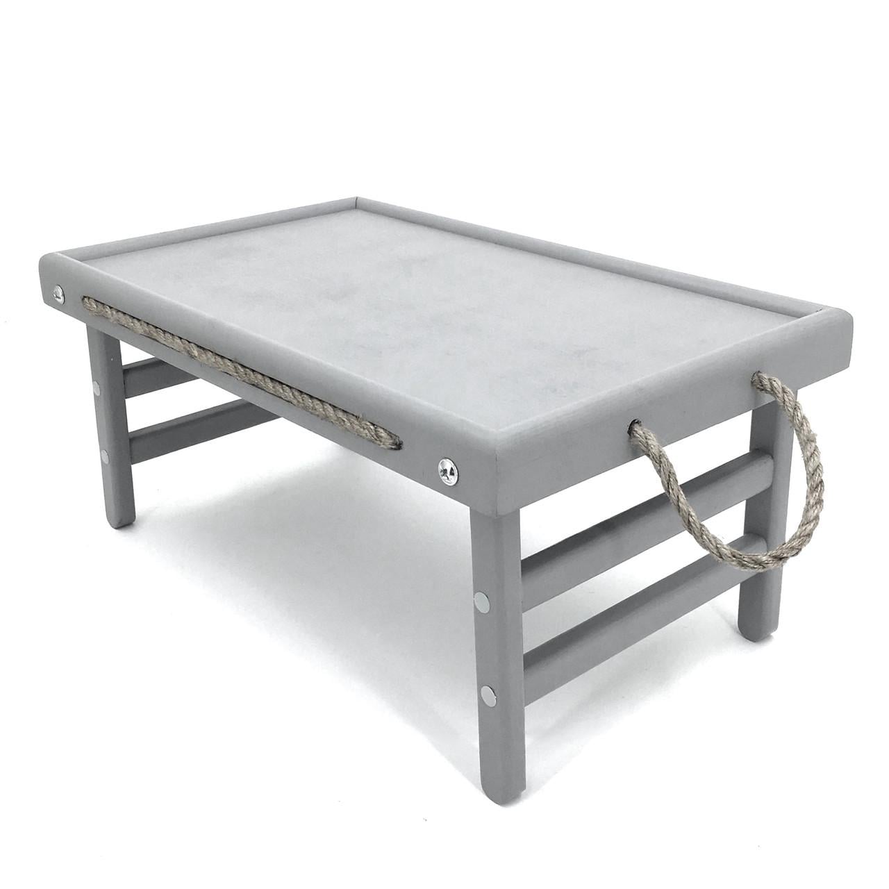 Столик-поднос для завтрака из дерева Даллас Экостиль Маренго (СТП-100319)