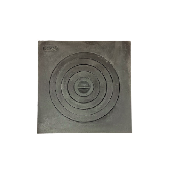 Плита чугунная однонфорочная 550х550 мм