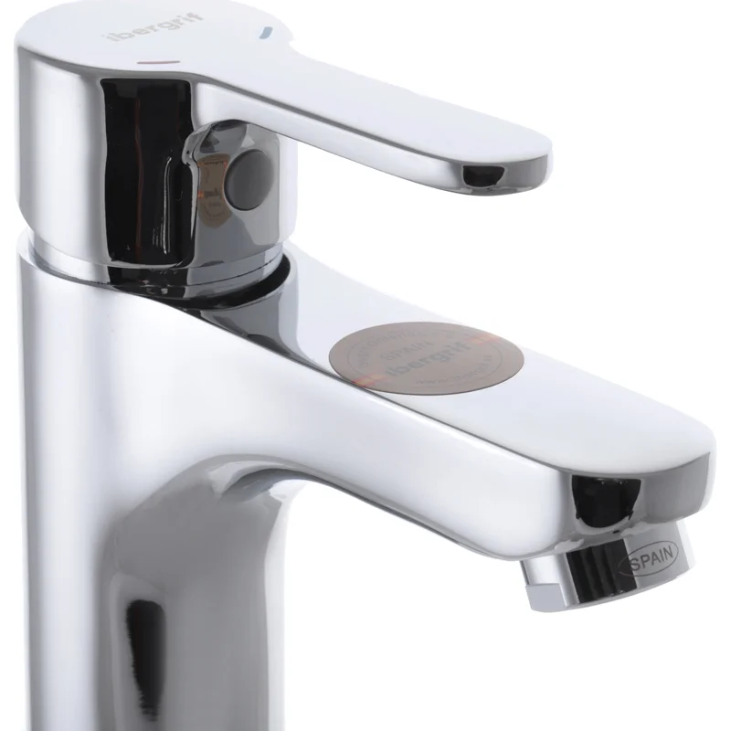 Смеситель для умывальника Ibergrif SQUARE M11022 из латуни (19229573)