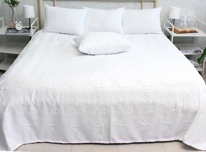 Покрывало Gloria 240х250 см White (29-77--Pokryvalo-14)