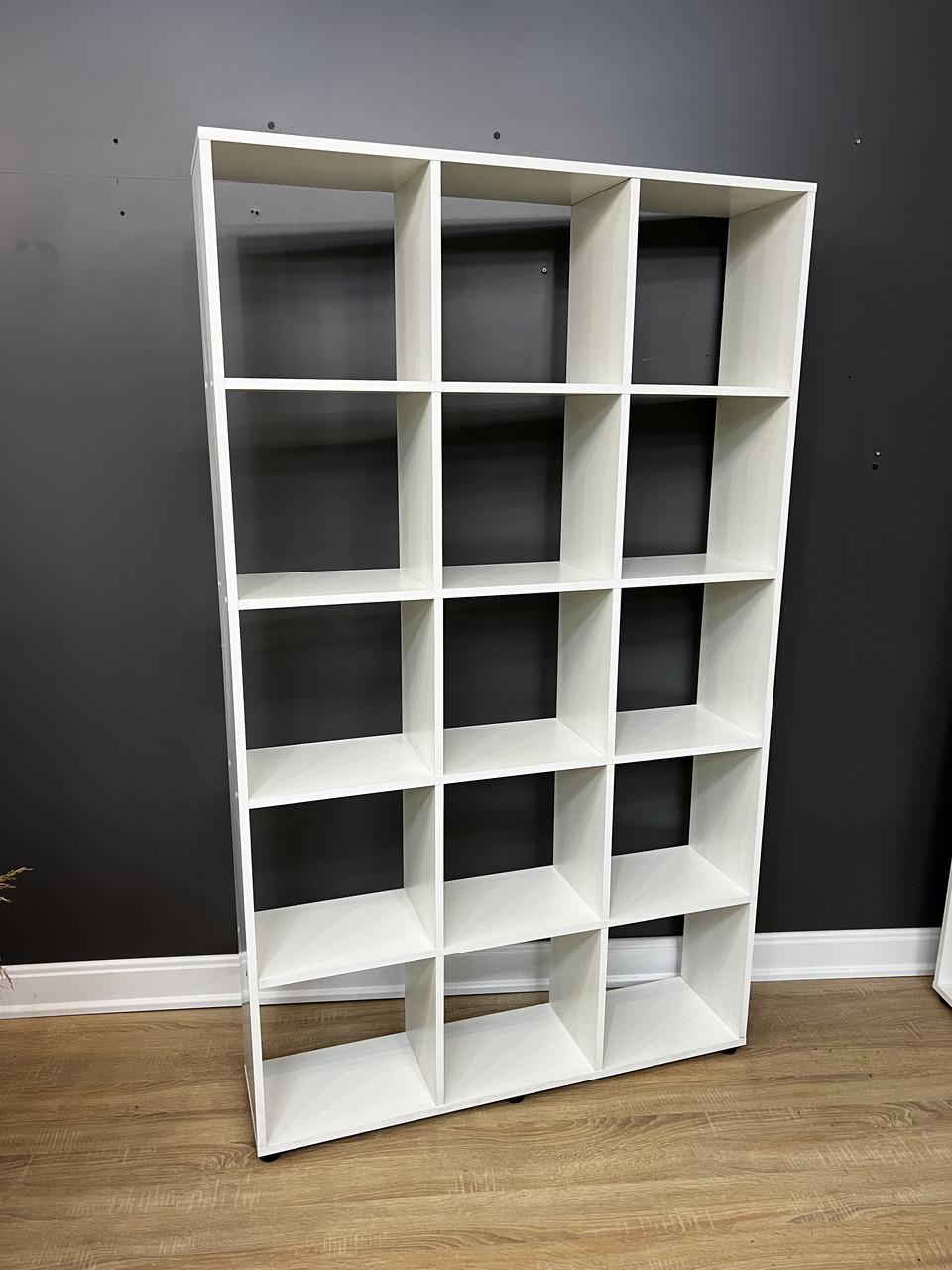 Стелаж В-15 на 15 комірок 1056х1770х252 мм Білий - фото 5 Стелаж В-15 на 15 комірок 1056х1770х252 мм Білий - фото 5