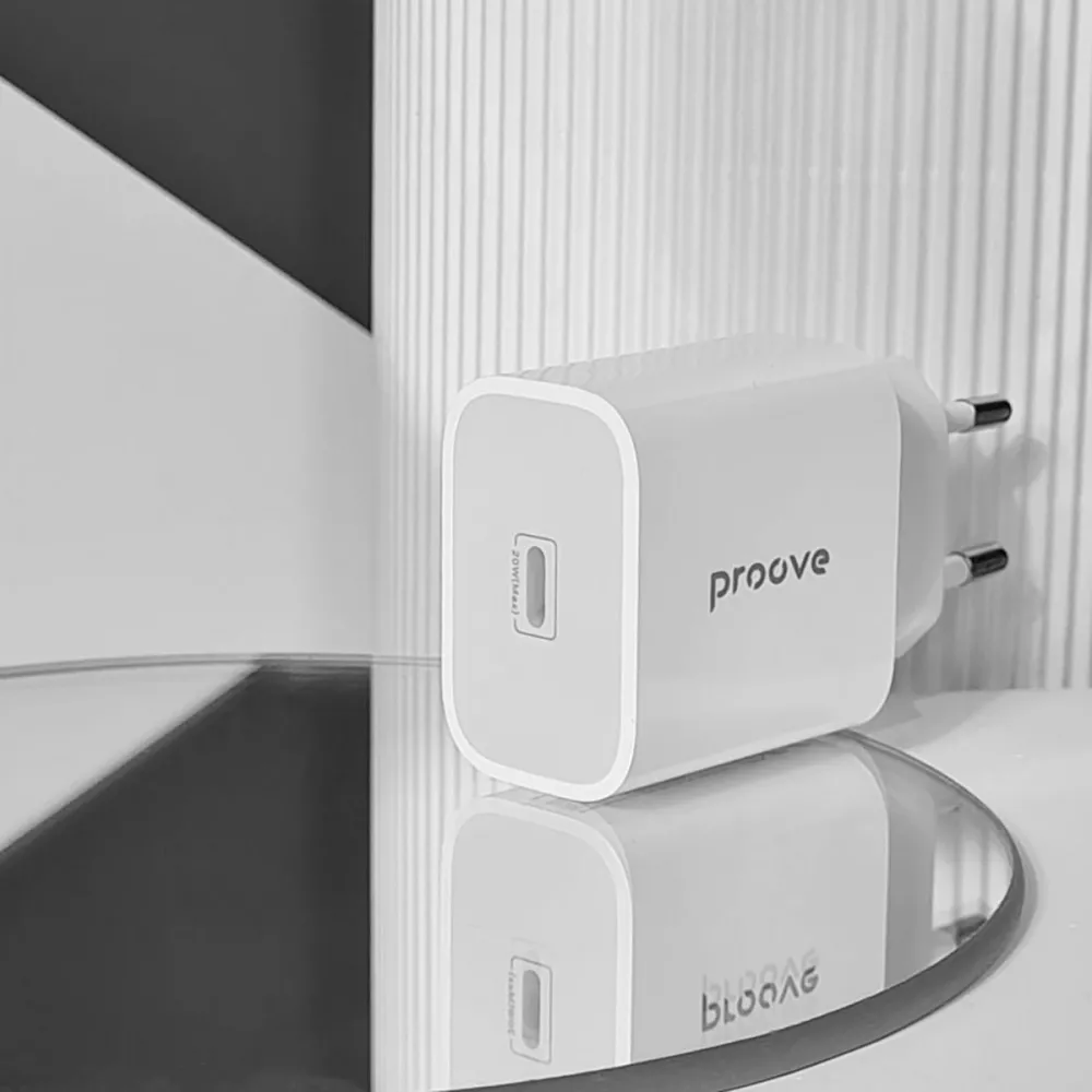 Сетевое зарядное устройство Proove Mocan 20W Type-C White - фото 3