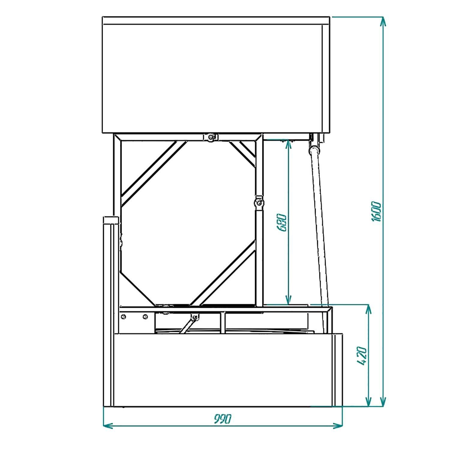 Диван-трансформер Knap Knap Rumi у вітальню Stone (S016012072) - фото 8 Диван-трансформер Knap Knap Rumi у вітальню Stone (S016012072) - фото 8
