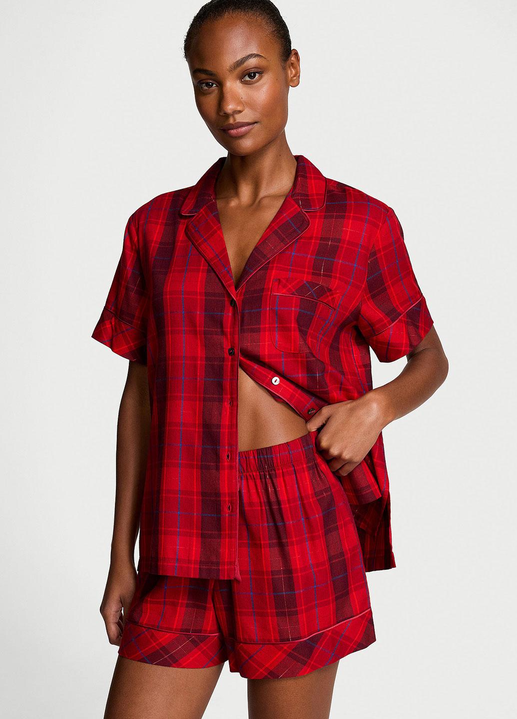 Пижама Victoria's Secret XL Красный (700000419565QAKXL)