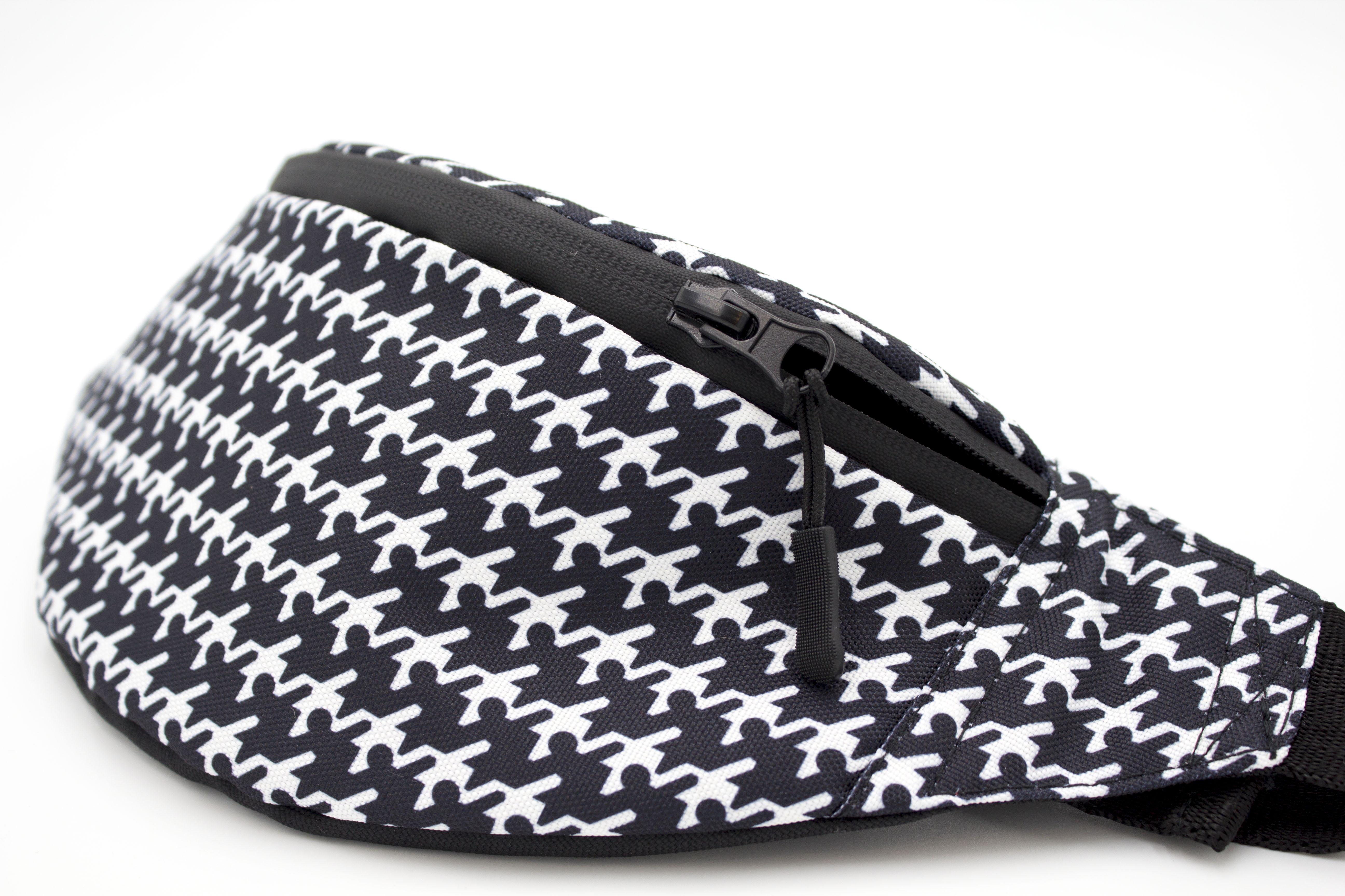 Сумка бананка Гусяча лапка (BG-018) - фото 8