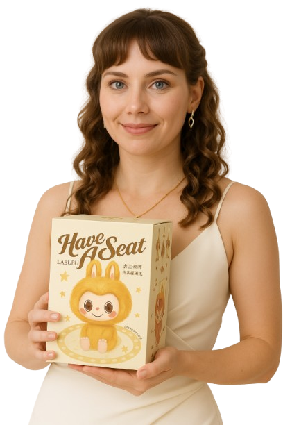 Іграшка-Лабубу плюшевий брелок (LAB-1) - фото 2