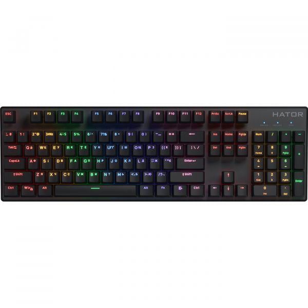 Клавіатура Hator Icefall Mecha Wireless Rainbow Black (HTK204UA)