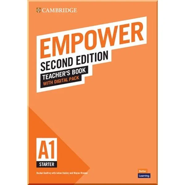 Книга для учителя Cambridge Empower Second Edition A1 Starter Teacher's Book with Digital Pack
