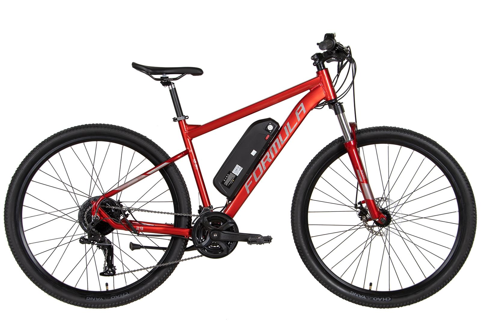 Электровелосипед Formula F-1 дисплей 29" 500 Вт 48 В Красный