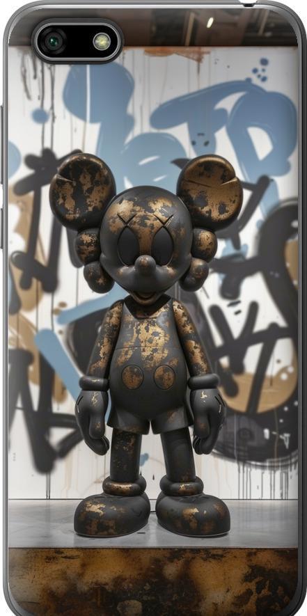 Чехол на Huawei Y5 2018 Bronze kaws v2 (6098t-1500-42517)