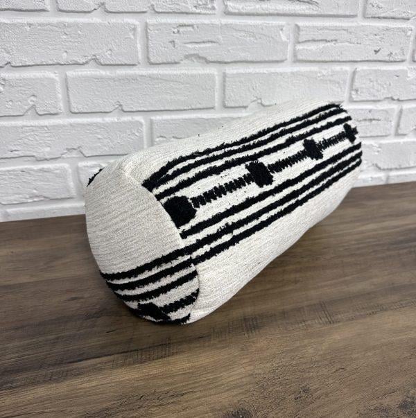 Подушка-валик Comfort Home Scandi шенилловая 20х60 см