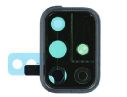 Стекло на камеру для телефона Samsung A715F Galaxy A71 2020 with frame Blue (10289065)