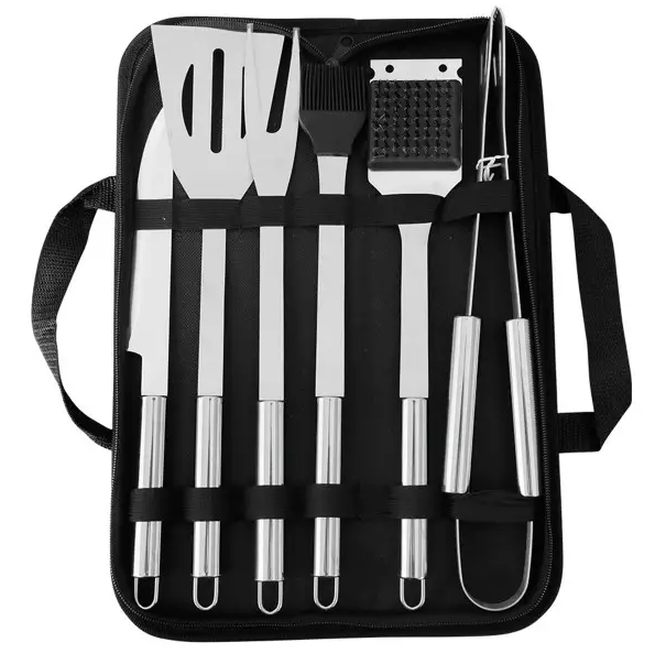 Набор аксессуаров для гриля и барбекю в чехле 6 предметов (HP-20-73) Набор аксессуаров для гриля и барбекю в чехле 6 предметов (HP-20-73)