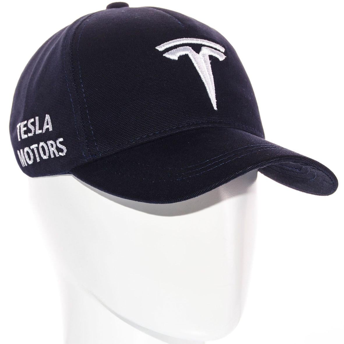 Бейсболка Tesla BTH21641 с регулировкой из плотного коттона L/р. 57-58 Темно-синий