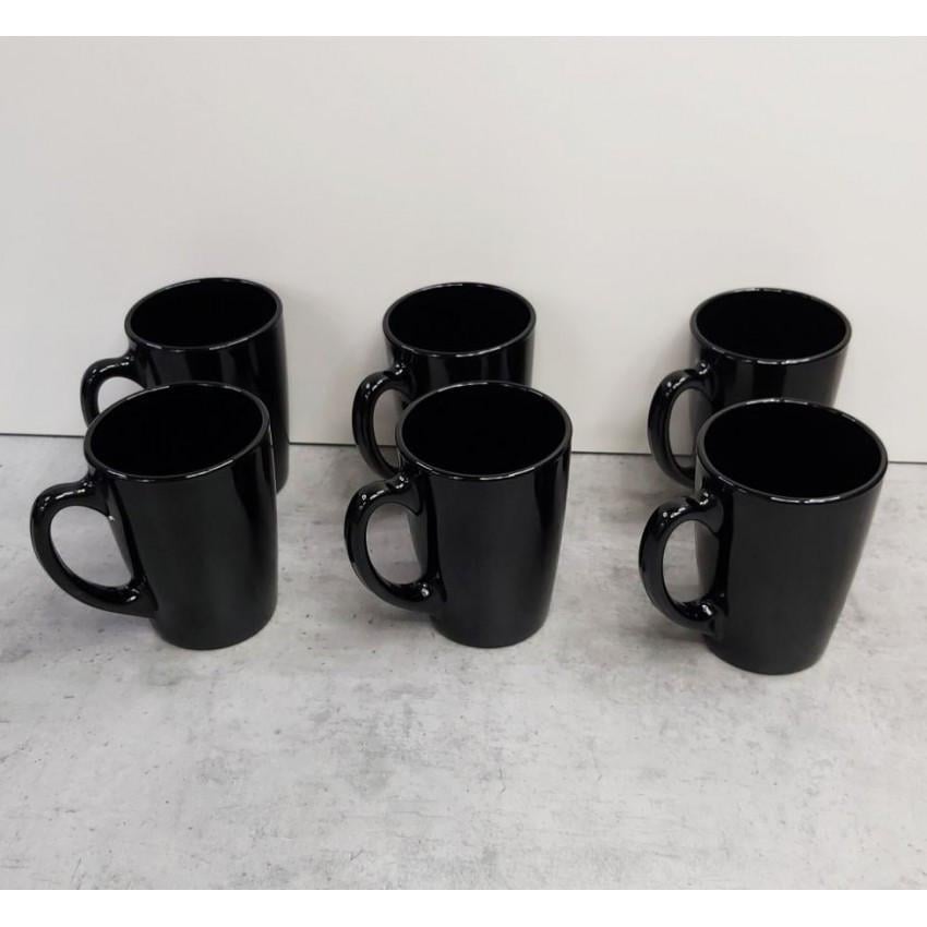 Набор кружек Luminarc New morning 320 мл 6 шт. Black (Q0156) - фото 2 Набор кружек Luminarc New morning 320 мл 6 шт. Black (Q0156) - фото 2